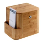 Safco 4237NA Bamboo Suggestion Box,natural 49H980. Fixed Price $116.77.
