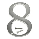 Hillman Distinctions 4-IN. Flush Mount Nickel House Number 8. Fixed Price $9.75.