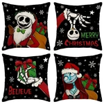 Yarcooly Christmas Pillow Cover Winter Xmas 18" (pack Of 4), Black. Fixed Price $27.63.