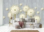 3D White Petal 1590 Wallpaper Print Indoor Murals Ca Coco. Fixed Price $10.91.