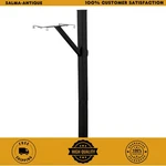 Steel Drive-in, Top Mount, Mailbox Post Kit, Black. Fixed Price $59.99.