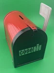 Metal Red Case Ih Mailbox Coin Bank By Ertl With Keys And Stickers Made Usa. Fixed Price $24.00.