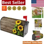 Elegant Sunflower Cover For Standard 21X18 Mailboxes - Easy Install. Fixed Price $23.99.