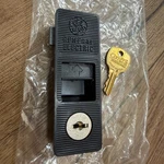 New G.e. 569B737P1 Replacement Lock & Key For Panelboards Door Mount Ge. Fixed Price $97.49.