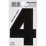 Hillman 841492 Weather Resist Vinyl Self-adhesive #4 Number 3 In. (pack Of 6). Fixed Price $7.28.