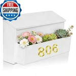 Ydocabinit Wall Mount Mailbox Large Capacity For House Outside 3 Sets Of 0-9. Fixed Price $88.10.