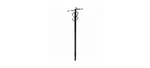 Gibraltar Mailboxes PBK00000 Round Steel Post Decorative Scroll Black. Fixed Price $38.49.