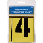 Hillman 839726 Yellow Heavy Duty Reusable Stencil Kit 4 In. (pack Of 5). Fixed Price $27.02.