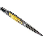 Turned Wood Pen Tractor Bulldozer Twist Style Handmade Dark Grain New. Fixed Price $29.99.