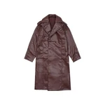 House Of Sunny Montague Leather Trench Coat Chestnut VOL2219 65250901. Fixed Price $300.71.