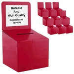 Raffle Ticket Donation Collection Ballot Box Reusable Sturdy Thick Cardboard .... Fixed Price $42.71.