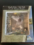 Rivers Edge Picture Frame 4 6 Dads Fish/ My Pole Rocks Border Design. Fixed Price $17.00.