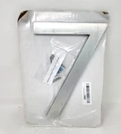 Montague Metal Products MHN-10-F-BK2-7 Solid Brushed Aluminum Modern Floating.... Fixed Price $21.22.