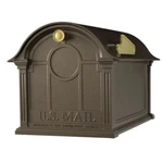 Whitehall Products Mailbox Bronze Cast Aluminum Large Cap. Weather Coating. Fixed Price $297.23.