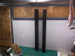 Gibraltar Mailbox 2-1/4" Steel Post Only No Brackets Or Hardware Black LSDPKB01. Fixed Price $13.52.