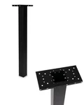 Mailbox Post Long Black Metal Heavy Duty 43X4X4 Inleeve Ilyapa Outside. Fixed Price $179.99.