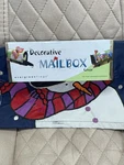 Decorative Mailbox Cover Blue Standard Size Frosty The Snowman With Straps New. Fixed Price $14.99.