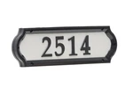 Whitehall Products Nite Bright Address Sign, 16" X 4.5", Black Numbers .... Fixed Price $46.74.