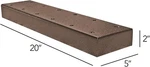 Boss 7147 Spreader Bar For Two-mailbox Applications, Bronze. Fixed Price $40.00.