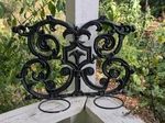 Authentic 23" Cast Iron Wall Plant Stand Holder Antique Victorian French. Fixed Price $157.49.