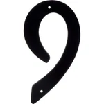 The Hillman Group 841634 4-INCH Black Die Cast Aluminum Number 9. Fixed Price $6.95.