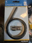 Hillman Distinctions Floating Or Flush Mount House Number 6 Black 5". Fixed Price $5.00.