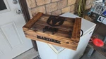 Handcrafted Cedar Wood Bbq Warmer Box. Fixed Price $200.00.