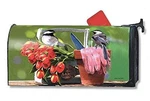 Mailwraps - Oversized Mailbox Cover Chickadee Rest Stop. Fixed Price $20.00.