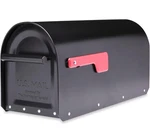 5560B-R-10 Architectural Mailboxes Sequoia Post Mount Mailbox, Large, Bl. Fixed Price $91.99.