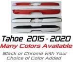 Set Of Custom Black Or Chrome Tailgate Covers 2015-2020 Chevy Tahoe Pick Clr. Fixed Price $175.00.