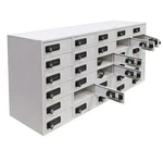 34.8X15.4X9" 30-SLOT 5V Outlet Cellphone Usb Charging Station Combination Locker. Fixed Price $960.69.