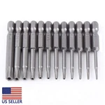 Jenaki 12PC Torx Bit Set Quick Change Impact Driver Drill Security Tamper Proof. Fixed Price $7.55.