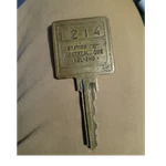 Canada Post Montreal Station Mailbox Key Brass 5 Pin Mpn 1214 H2L-2H0. Fixed Price $20.00.