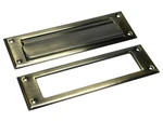 Qcaa Soild Brass Mail Slot Door And Interior Frame 8-7/8''X2-7/8" Quality Heavy. Fixed Price $23.20.