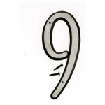 Hy-ko 4" Reflective Plastic Number 9 (10 Pcs.). Fixed Price $23.83.