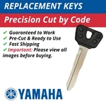 Yamaha Motorcycle Scooter Keys Replacement Cut Your Code A7251-A7500. Fixed Price $11.99.