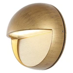 Jonathan Y 6.25" Antique Gold Modern Round Outdoor Integrated Led Wall Sconce.... Fixed Price $71.26.