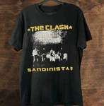 The Clash 80S Tour Gift For Fans 3XL Unisex Black T-shirt N8686. Fixed Price $19.98.