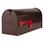 Bronze Metal Mailbox Post Mount, Rainhol Medium Compacity Standard, Red Brown. Fixed Price $98.49.