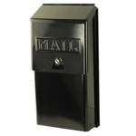 Stuff 2015 Black Enamel Metal Vertical Mailbox, With Security Key Lock. Fixed Price $39.99.