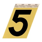 Hy-ko 3.5" Gold Aluminum Number (10 Pcs.). Fixed Price $15.20.