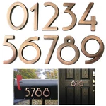 Diggoo 10 Pack Mailbox Numbers 0-9, 4 Inch High, Door Address Sticker.... Fixed Price $22.06.