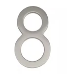 Architectural Mailboxes 4 In. Wright Satin Nickel Floating House Number 8. Fixed Price $8.79.