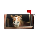 Funny Horse Mailbox Covers Magnetic Easy Install For Outdoor Yard, 18X21 Inch. Fixed Price $30.36.