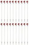 Nuvue 2665 46"-72" Red & White Adjustable Height Driveway Marker Reflector 20. Fixed Price $229.99.