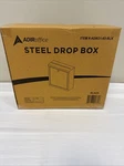 Adir Office Black Steel Drop Box With Lock And Slot Wall Mount Deposit. Fixed Price $33.27.