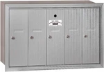 Salsbury Industries Vertical Mailbox 5 Doors Recessed Mounted. Fixed Price $499.99.