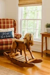 Amish Made Solid Oak Child Rocking Horse Heirloom Quality Toy. Fixed Price $408.53.