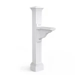 Mayne 5852-W White Manchester Mail Post. Fixed Price $202.42.