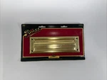 Ives Solid Brass Mail Slot Artisan Collection Made In Usa Nos Old Stock Mcm. Fixed Price $21.95.